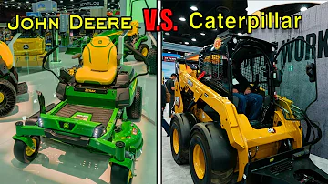 Kdo je konkurentem společností John Deere a Caterpillar?