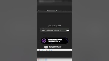 🤖 ChatGPT ahora incluye conectores para Deep Research | 🤖 #ia #chatgpt #openai