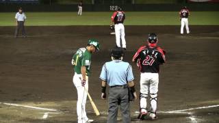 201208292051 ８回裏正面 OG vs FD (レクザム球場)