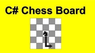 C# Chess Board Game 09 gui project start screenshot 4