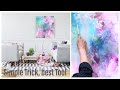 Acryl Malerei Technik, einfache Tricks, für Anfänger, Farben mischen, Rakel