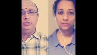 Vizhiyile Mani Vizhiyil⚘ Pleasing Rendition by Swami Sir Preetha Madam Nailed it Simply Astonishing