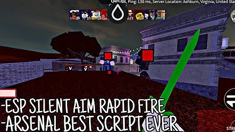 Hydrogen💧| ARSENAL BEST SCRIPT EVER | ESP SILENT AIM RAPID FIRE |