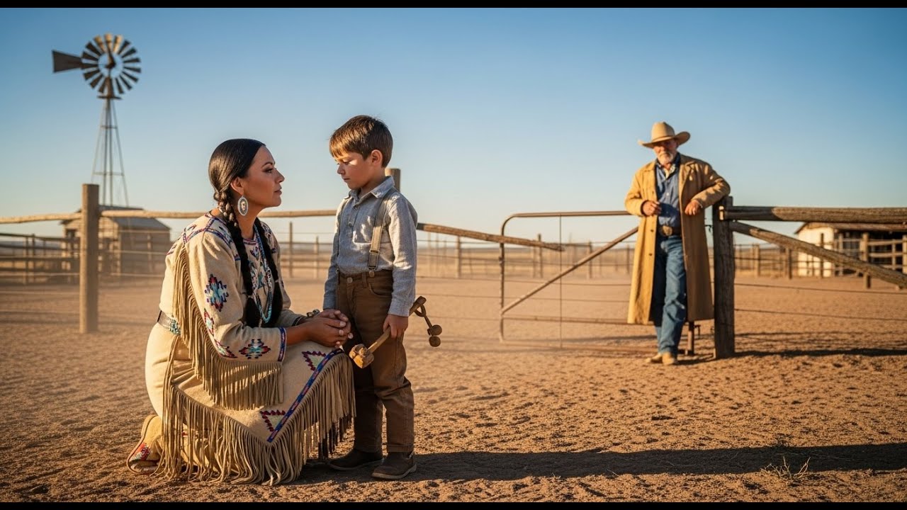 Apačská Nevěsta Byla Poslána na špatný ranč, ale chlapec zašeptal: „Bůh tě poslal k nám“...