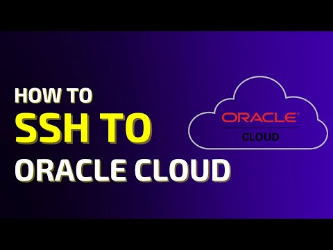 How to connect to oracle cloud instance via SSH on windows