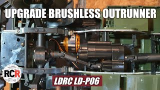 UPGRADE BRUSHLESS OUTRUNNER LD/RC LD-P06 UNIMOG ‼️ BLHELI 30A