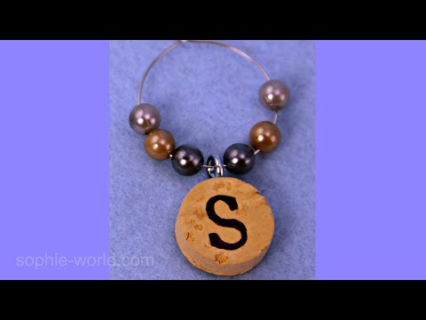 How to Make a Wine Charm from a Recycled Wine Cork