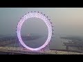World's biggest shaftless Ferris wheel turns heads in east China