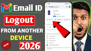Email ID Logout From Another Device 2026 🔥 Gmail Account Secure Kaise Kare