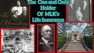 Thomas Alonzo  Herndon.. A man. his mansion,his mission.. Atlanta’s first black millionaire