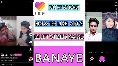 how to like apps duet video kaise banaye/cool my Hindi