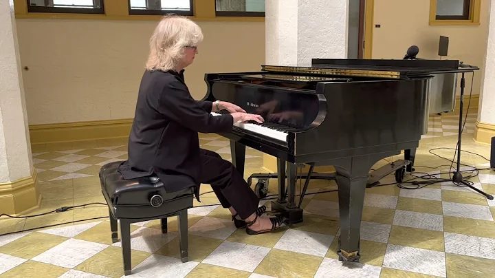 Cindy Mueller playing in Spring 2022 recital