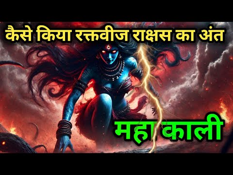 काली अवतार | Kali Mata | Kali Puja  महाकाली ने कैसे क्या रक्तवीज का अंत कैसे हुआ |