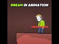 Dream In Animation VS Dream In Real 😍🤯 #shorts #minecraft #dream #trending #gaming #viral #clutchgod