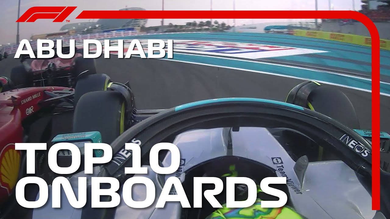 Final Lap Drama And The Top 10 Onboards 2022 Abu Dhabi Grand Prix Emirates