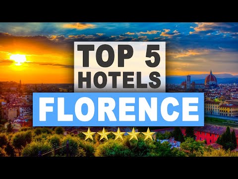 Top 5 Hotels in FLORENCE, Italy! Best Hotel Recommendations