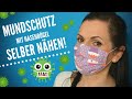 Mundschutz mit Nasenbügel ganz einfach selber nähen! Perfekt für Anfänger!