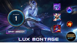 Wild Rift - Lux montage S13 - Grão-Mestre 🔴 - Top 1 Brasil 🇧🇷