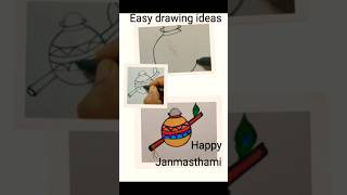 Easy drawing ideas 🛕 easy matki drawing for beginners by cvp#shorts#shortsviral#satisfying#art