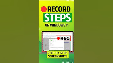 Windows Steps Recorder | How to Capture & Save Step-by-Step Screenshots on Windows  #steprecords