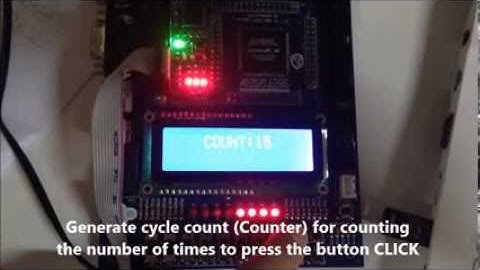 LCD 16x2 Module FPGA : Count