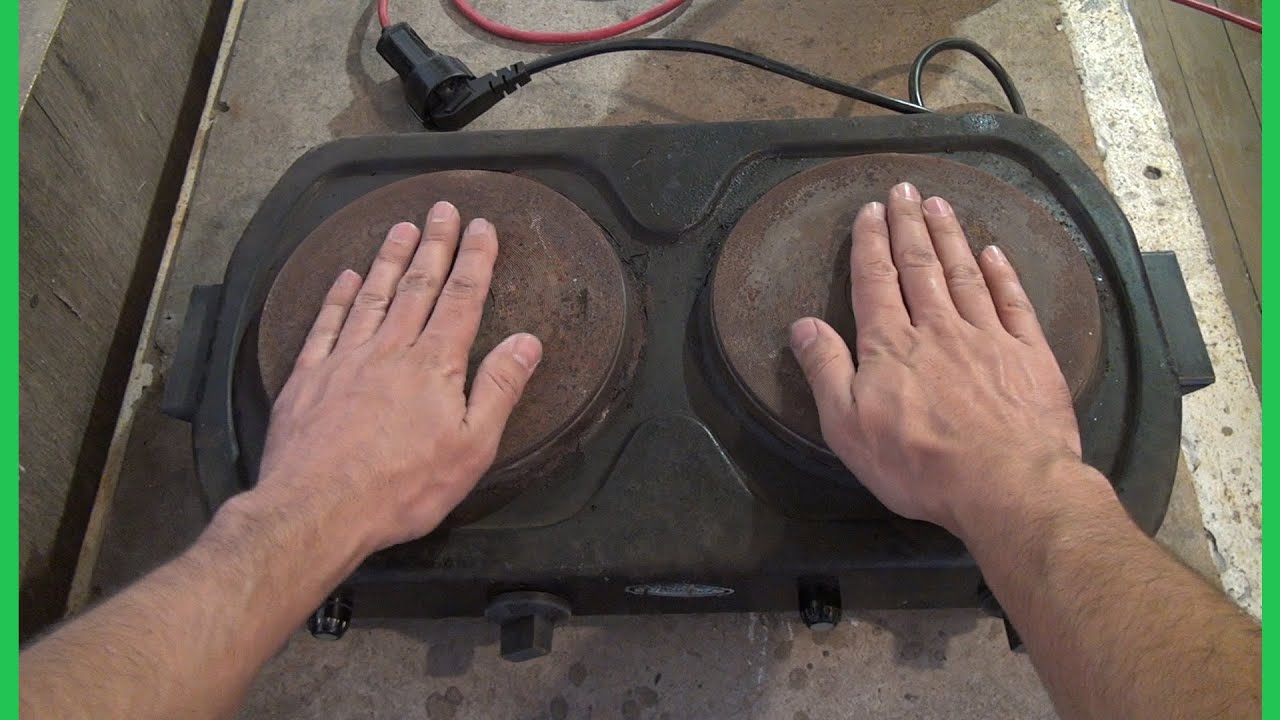 Ремонт электрической плитки - YouTube