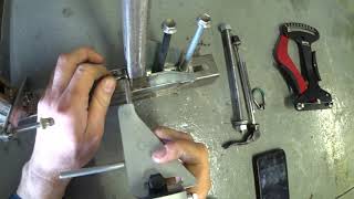 картинка: Стенд для сборки/правки колес из чермета. Wheel Truing stand DIY