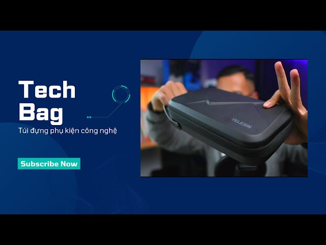 Túi đựng phụ kiện công nghệ Telesin | Tech bag accessories