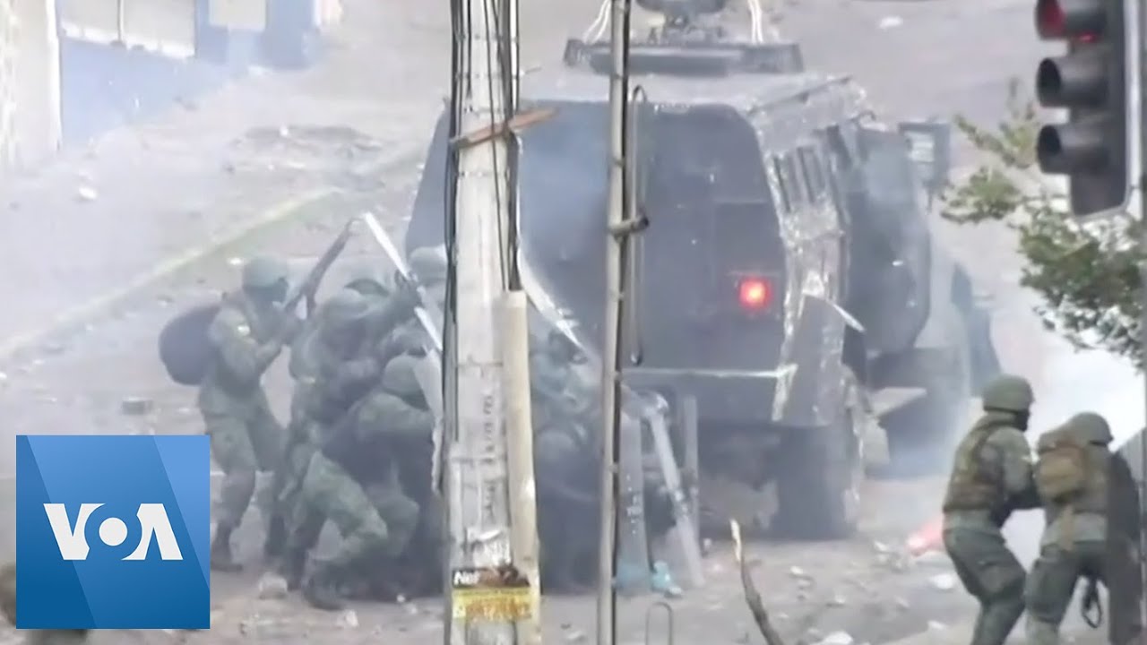trump amazonia Clashes Erupt During Anti-Government Protests in Ecuador