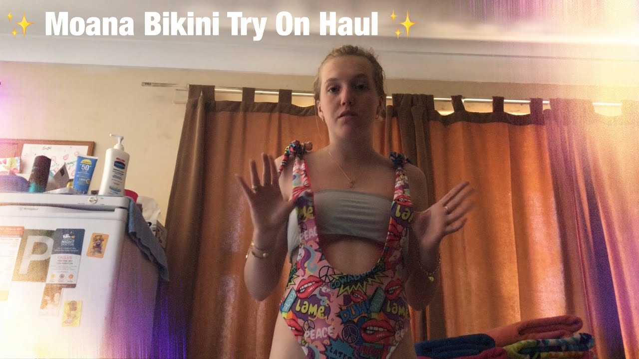Moana Bikini Try On Haul Youtube