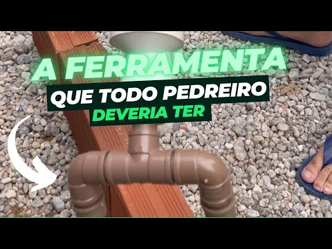 A FERRAMENTA que todo PEDREIRO deveria ter !