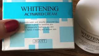 Whitening activated cream