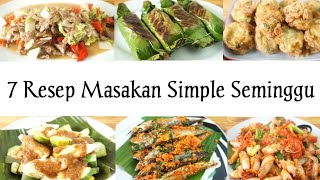 7 RESEP MASAKAN UNTUK SEMINGGU!!!KELUARGA SUKA DAN KETAGIHAN screenshot 5