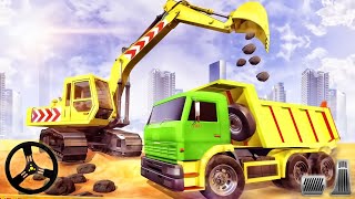 Excavator Crane City Builder - Construction Dump Truck Driving | Android Gameplay screenshot 2
