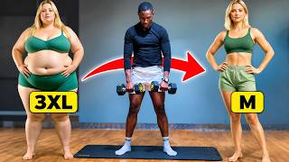 🔥 From 3XL to M! Transform Your Body | 10-Minute Full Dumbbell Workout 💪❤️ Update