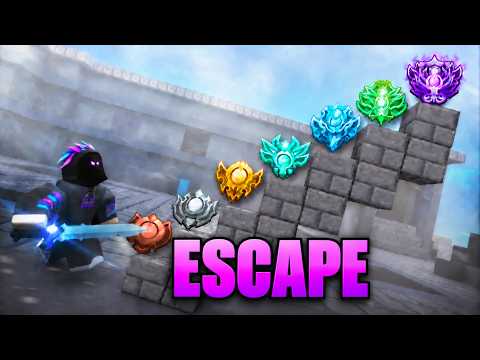 How to Escape EVERY Rank in Roblox Bedwars