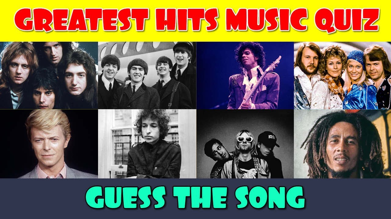 Guess the Greatest Hits Songs Music Quiz