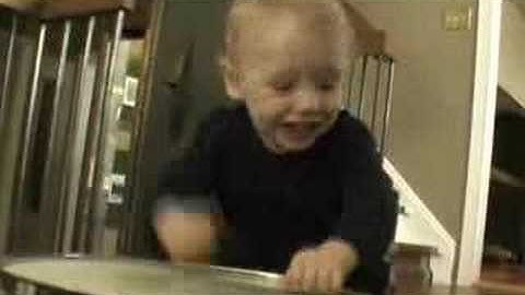 Lasse Gjertsen As A Baby