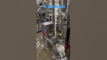 High Speed 5-20 Grms Small Sachet Pouch Packing Machine PLC Touch Screen Cup Filler Machine