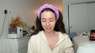 Pokimane - GRWM ( ˘ ³˘)♥︎ hair make up clothes & all! 20231207
