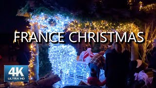 [4K]🌟Most Beautiful Village Christmas Market (Locronan 2023) | HDR 60fps