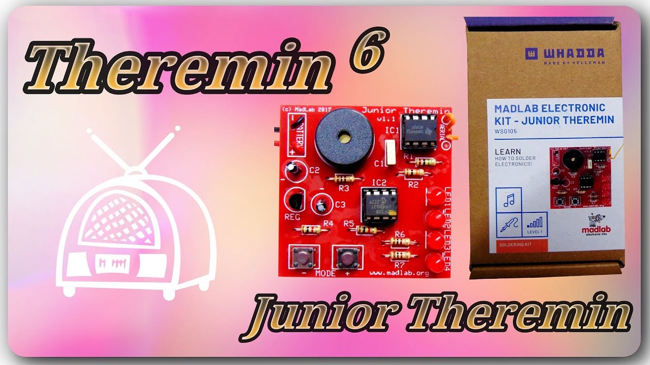 Theremin hoch 6 - Junior Theremin von Whadda - YouTube