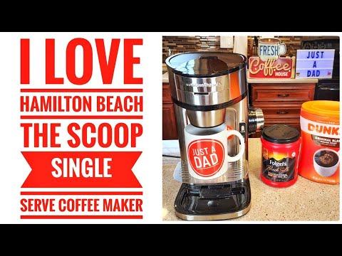 Hamilton Beach The Scoop Single-Serve Coffee Maker 
