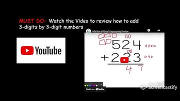 Addition 3-digit No Regrouping Lesson 1 - Google Slides