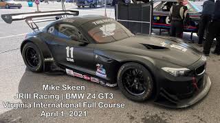 Mike Skeen: BMW Z4 GT3 Shakedown At VIR