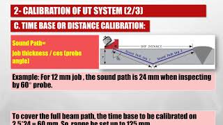 Step 2: UT AWS D1.1: Equipment Calibration