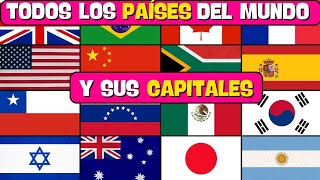 TODOS LOS PAÍSES DEL MUNDO, SUS CAPITALES Y BANDERAS. TODOS LOS PAÍSES DEL MUNDO, SUS CAPITALES Y BANDERAS.