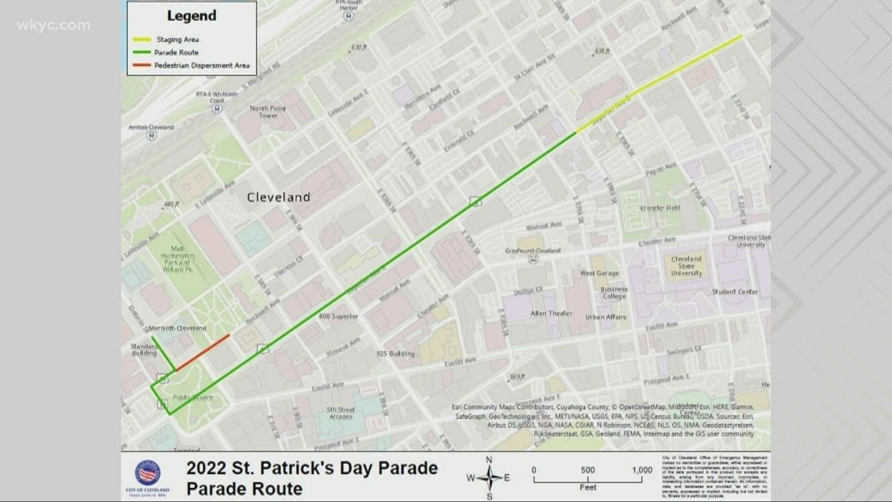 St. Patrick's Day 2022 Parade Routes Near Me