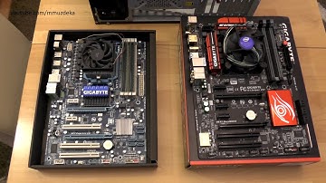 How to replace old motherboard with a new one? [Video commentary]