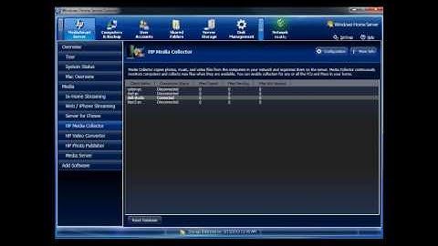 iTunes Server in HP 3.0 Software
